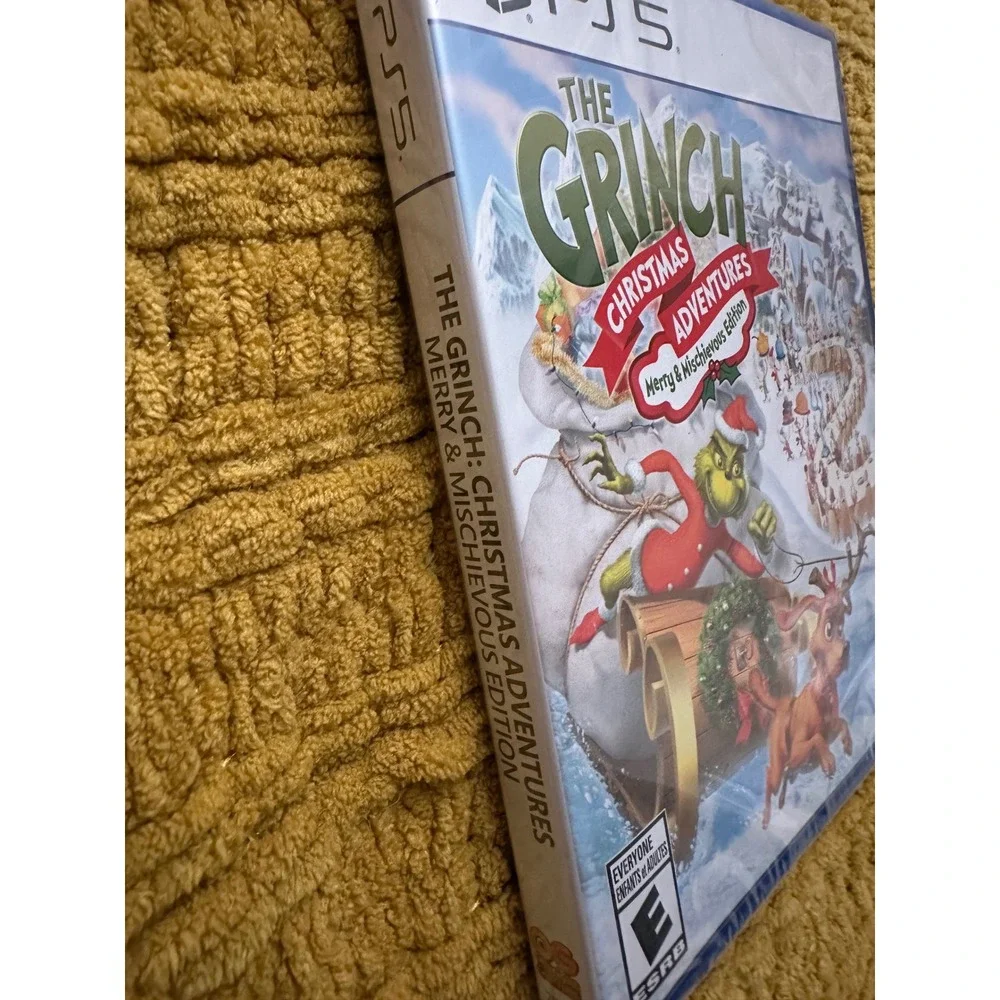 Outright‎ Games The Grinch Christmas Adventures PS5 One Size Blue New Platformer